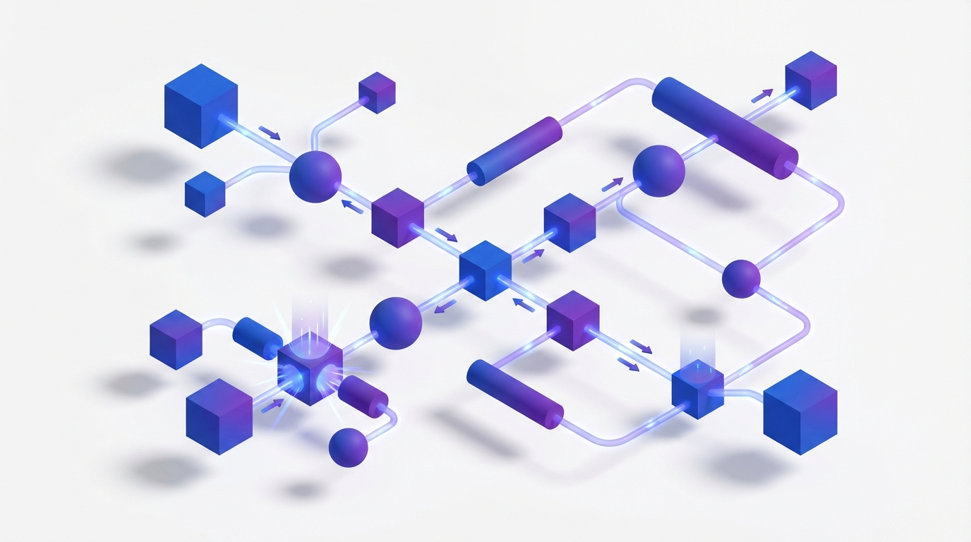 Data pipeline and ML workflow illustration