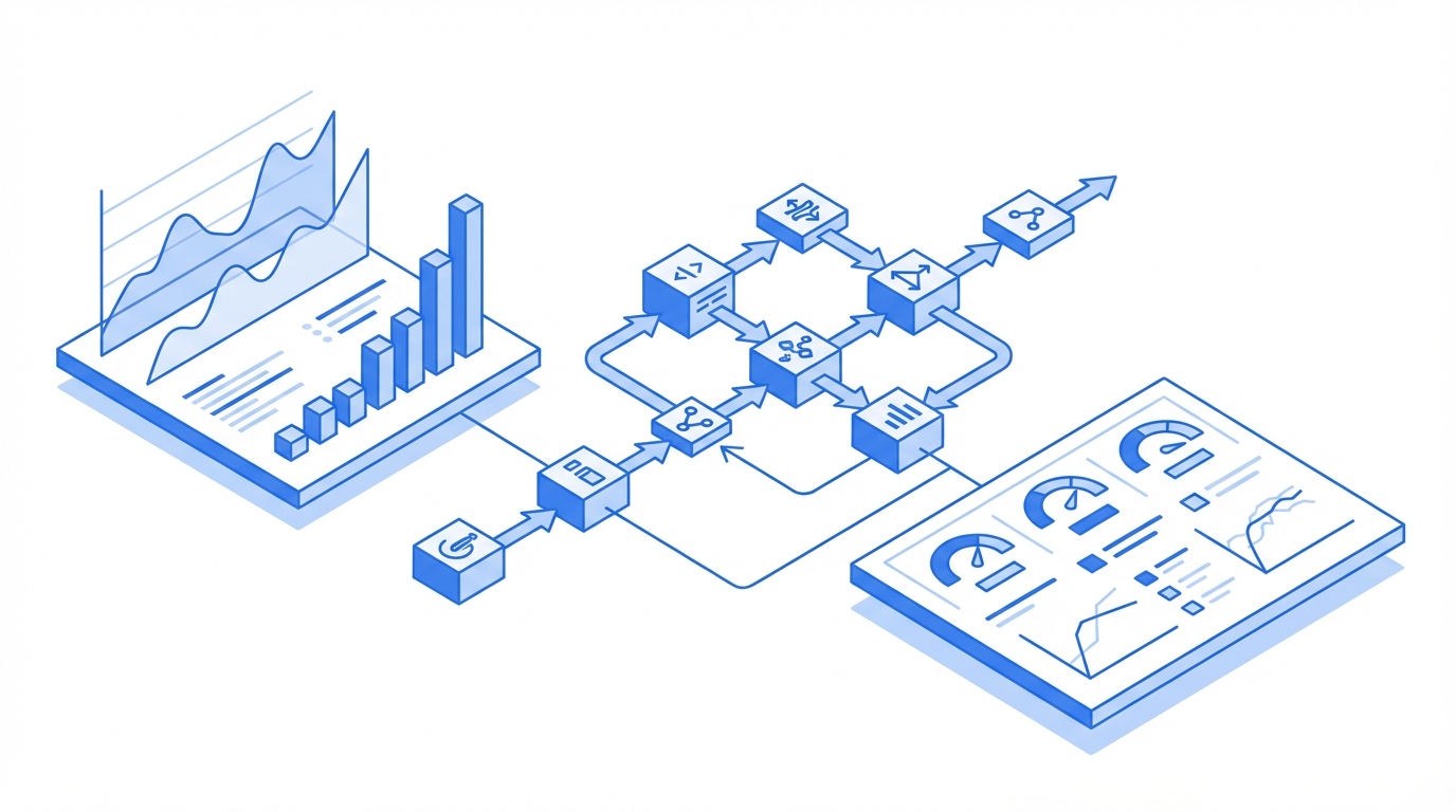 Engineering dashboard and data flow